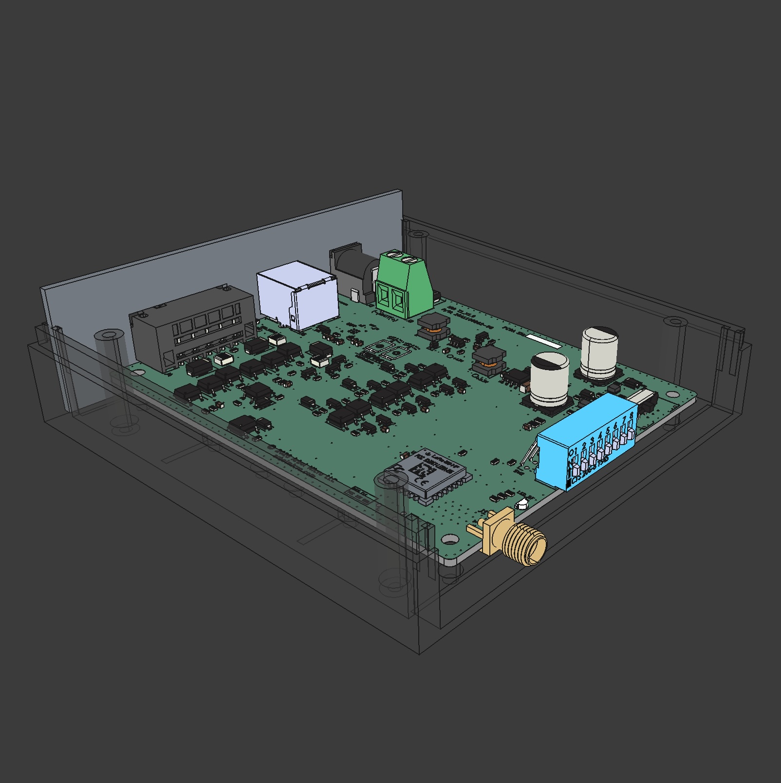WiEPOut PCB rendering